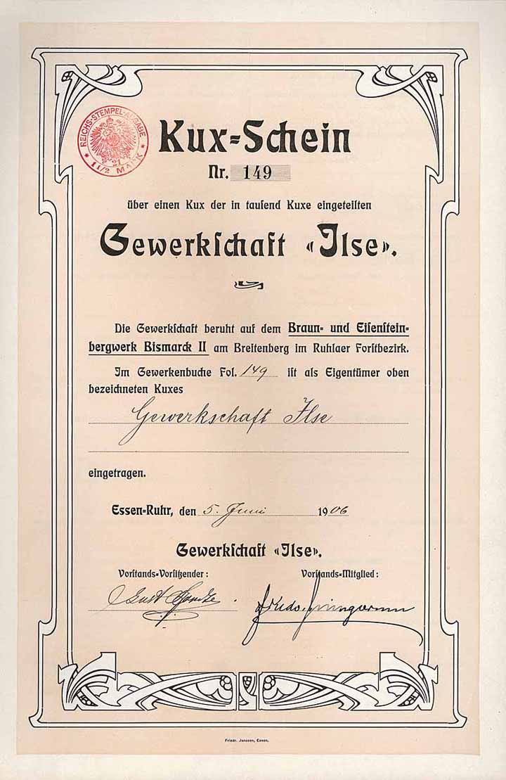 Gewerkschaft Ilse