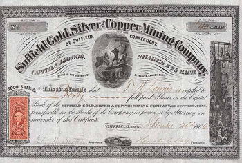 Suffield Gold, Silver and Copper Mining Co.