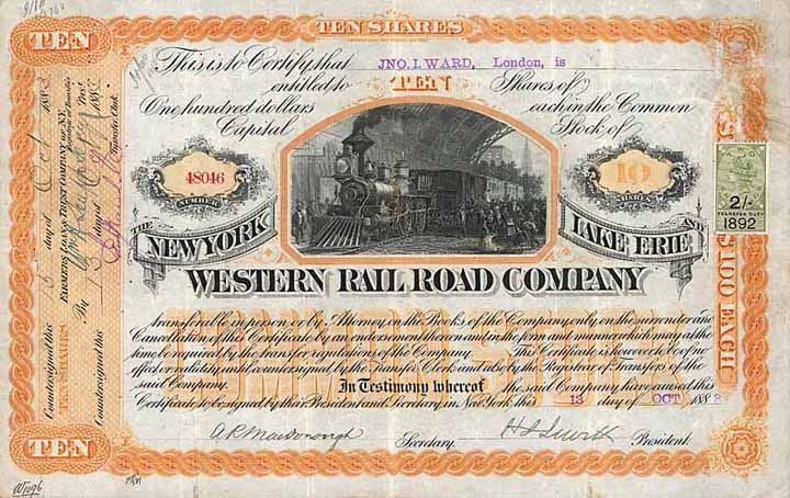 New York, Lake Erie & Western Railroad