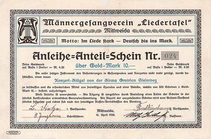 Männergesangverein Liedertafel