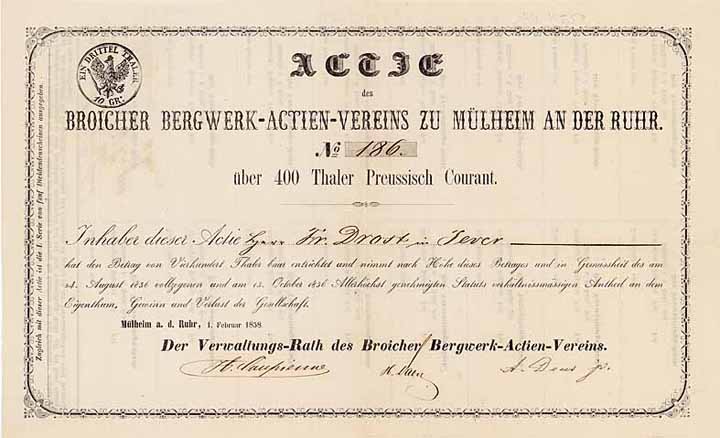 Broicher Bergwerk-Actien-Verein