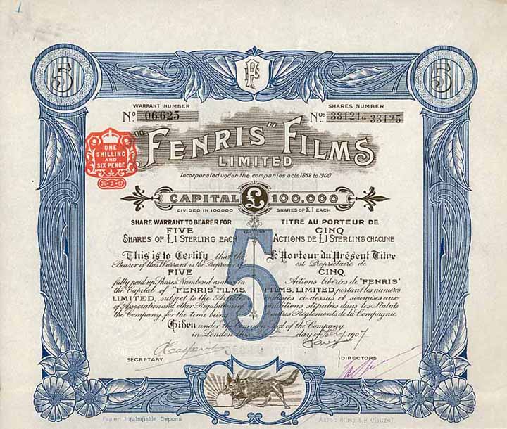 “Fenris” Films Ltd.