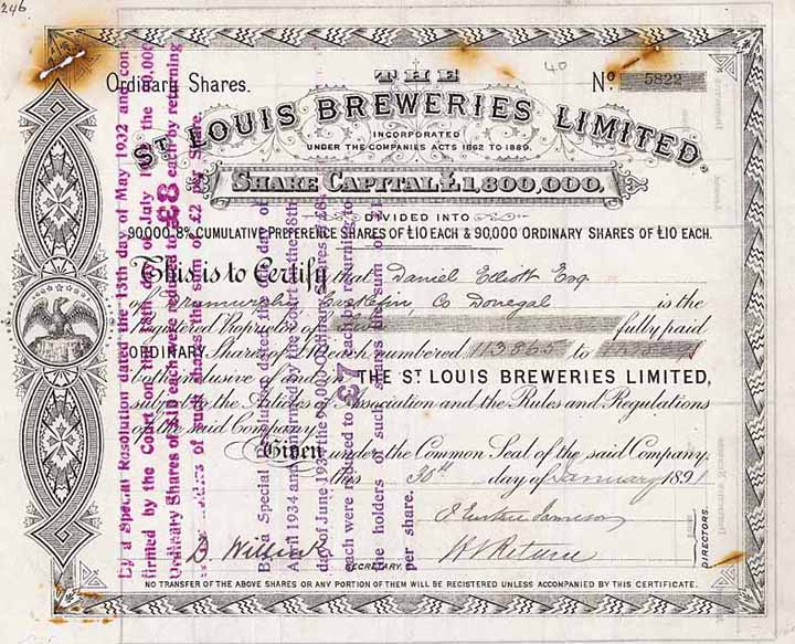 St. Louis Breweries Ltd.