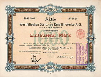 Westfälische Stanz- und Emaillir-Werke AG vorm. J. & H. Kerkmann