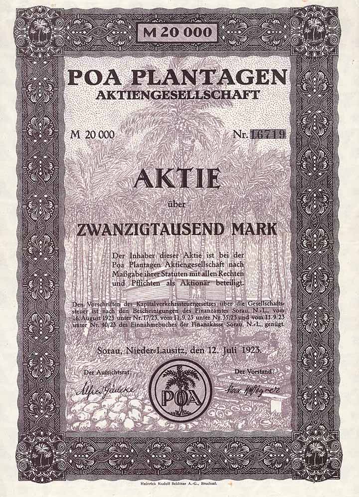 Poa Plantagen AG