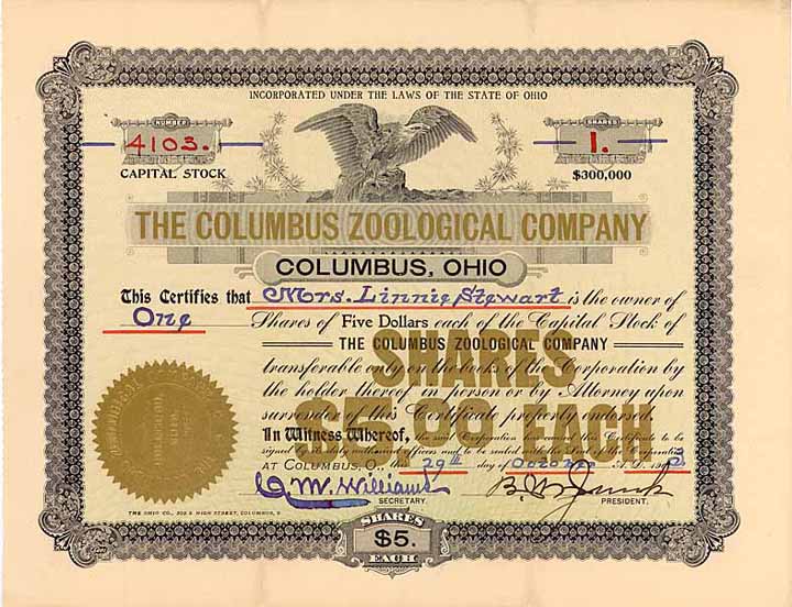 Columbus Zoological Company