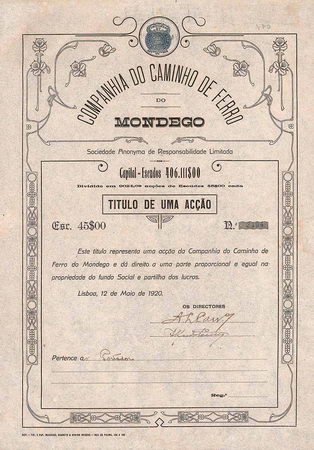 Companhia do Caminho de Ferro do Mondego S.A.