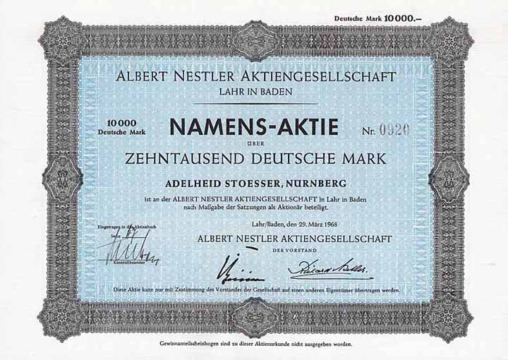 Albert Nestler AG