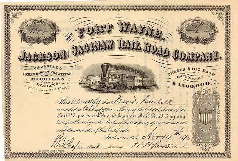 Fort Wayne, Jackson & Saginaw Railroad