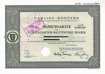 GERLING-KONZERN Allgemeine Versicherungs-AG