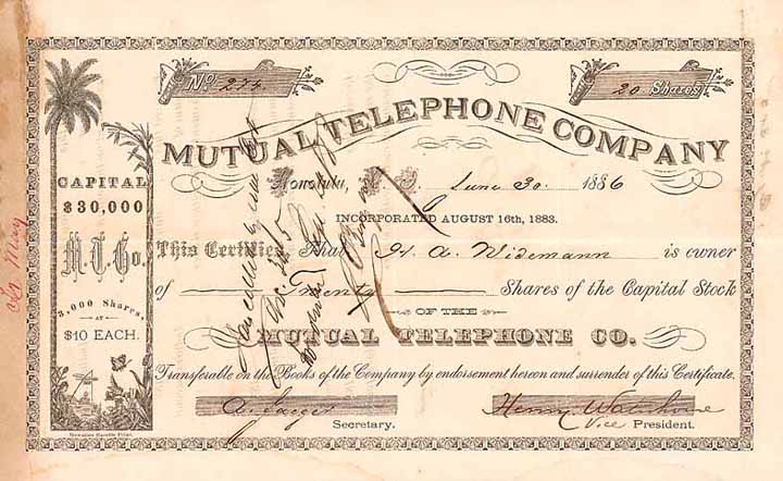 Mutual Telephone Co.