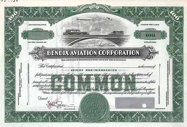 Bendix Aviation Corp.