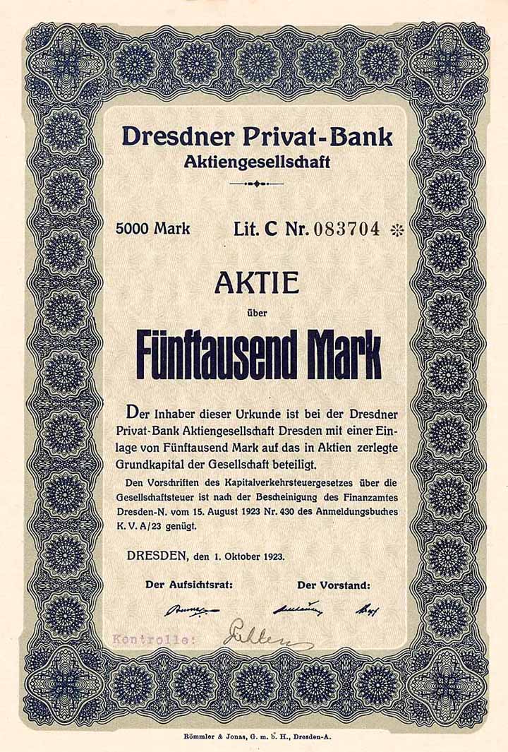 Dresdner Privat-Bank AG