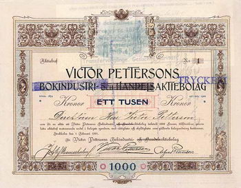 Victor Pettersons Bokindustri- och Handelsaktiebolag