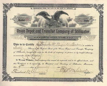 Union Depot and Transfer Co. of Stillwater