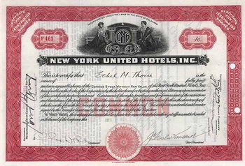 New York United Hotels, Inc.