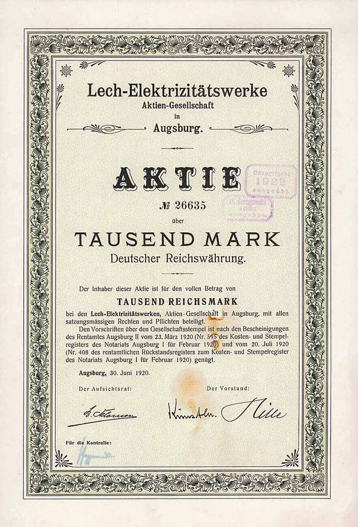 Lech-Elektrizitätswerke AG