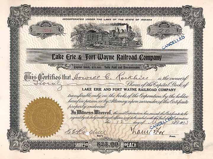 Lake Erie & Fort Wayne Railroad