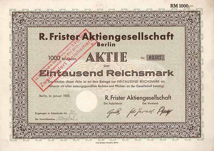 R. Frister AG