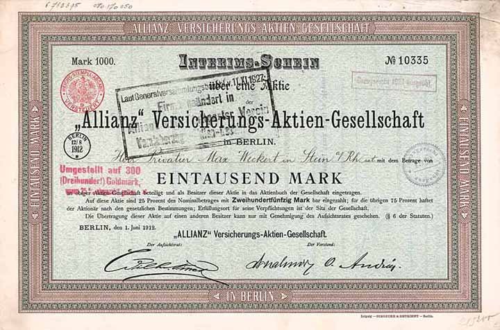 Allianz Versicherungs-AG