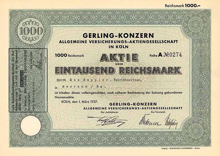 GERLING-KONZERN Allgemeine Versicherungs-AG
