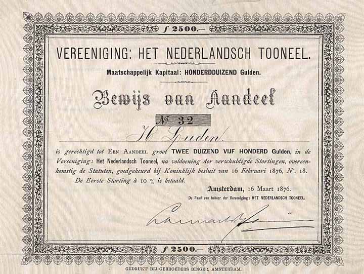 Vereeniging: Het Nederlandsch Tooneel