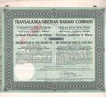 Transalaska-Siberian Railway Co.