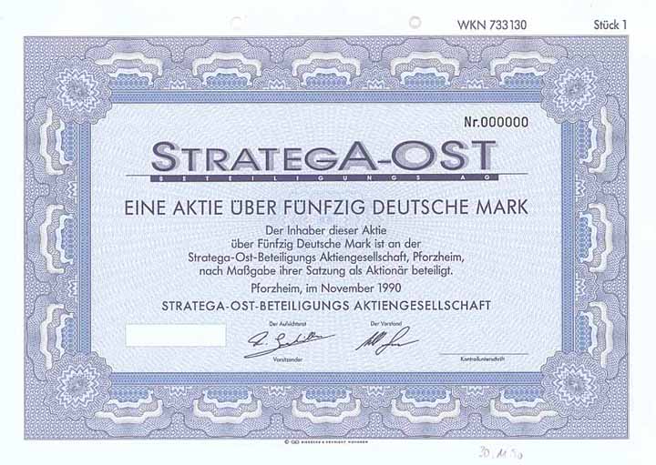 Stratega-Ost Beteiligungs AG