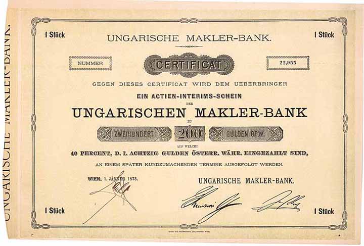 Ungarische Makler-Bank