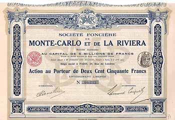 Soc. Foncière de Monte-Carlo & de la Riviera S.A.