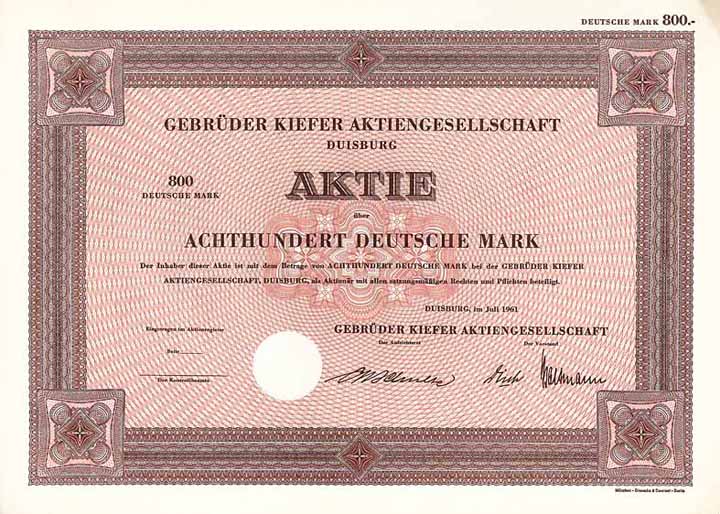 Gebrüder Kiefer AG