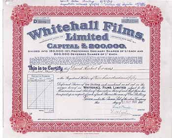 Whitehall Films, Ltd.