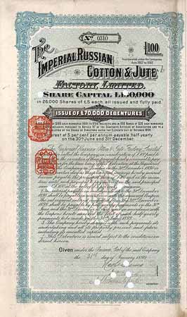Imperial Russian Cotton & Jute Factory