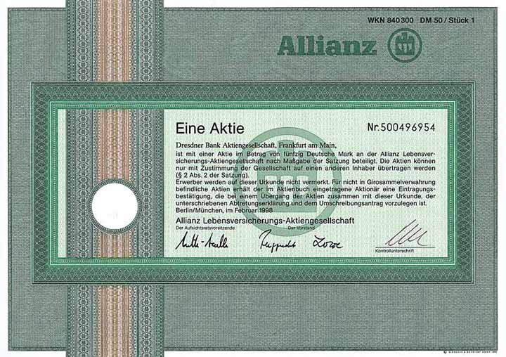 Allianz Lebensversicherungs-AG