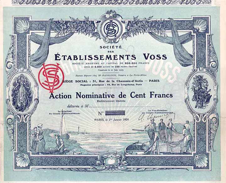 Société des Établissements Voss S.A.