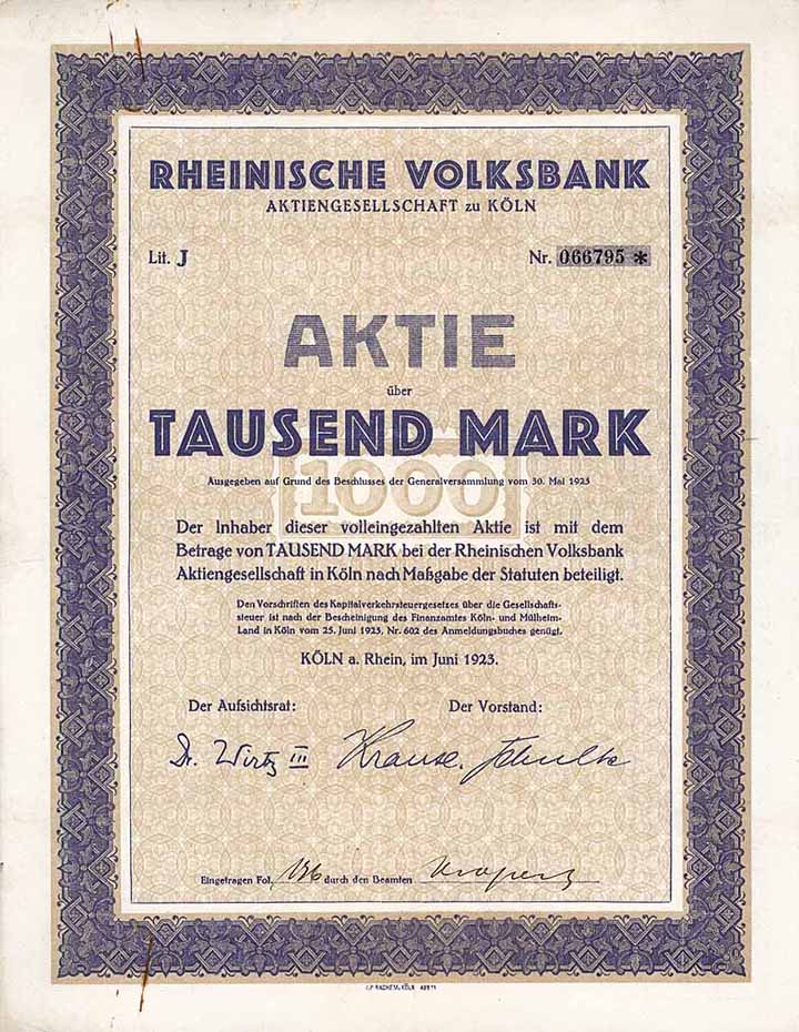 Rheinische Volksbank AG