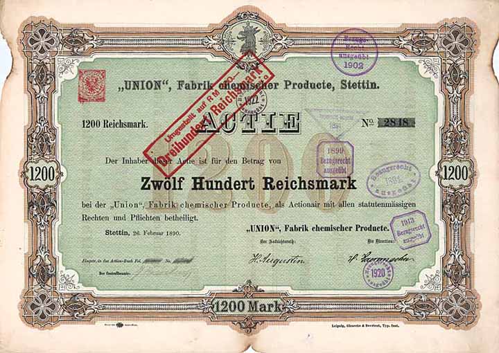 UNION Fabrik chemischer Produkte