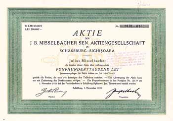 J. B. Misselbacher Sen. AG