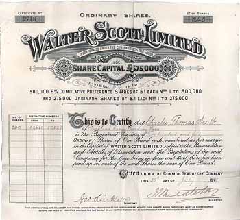 Walter Scott Ltd.