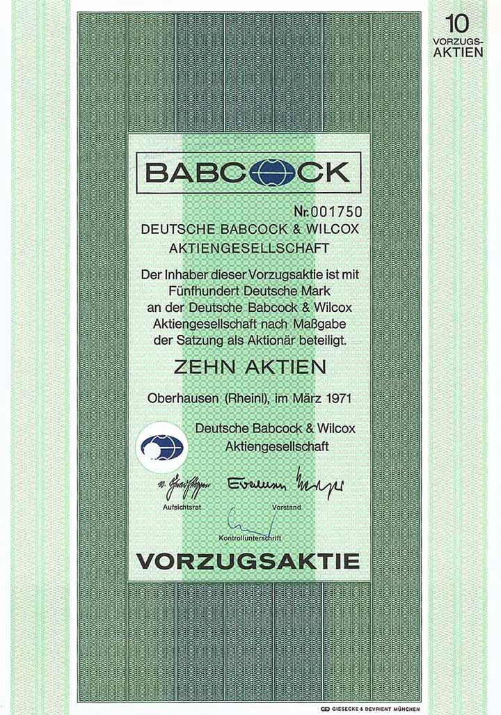 Deutsche Babcock & Wilcox AG