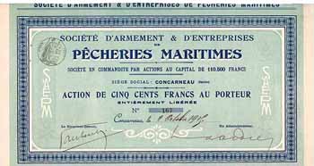 Soc. d’Armement & d’Entreprises de Pecheries Maritimes