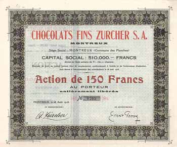 Chocolats Fins Zurcher S.A.