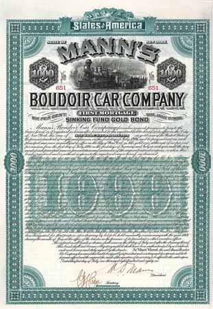 Mann’s Boudoir Car Company