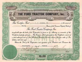 Ford Tractor Co.
