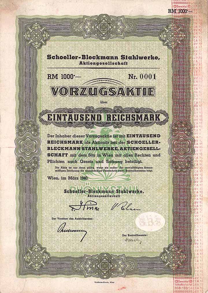 Schoeller-Bleckmann Stahlwerke AG