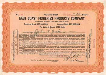 East Coast Fisheries Products Co.