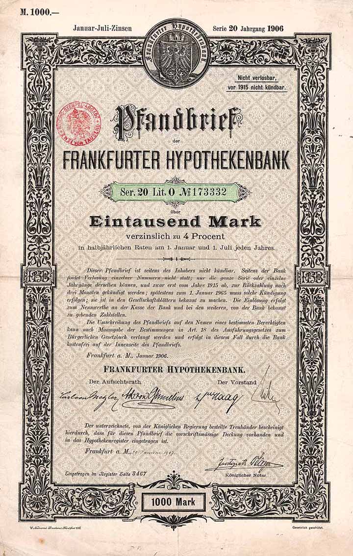 Frankfurter Hypothekenbank