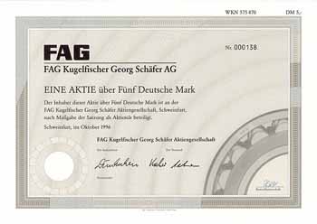 FAG Kugelfischer Georg Schäfer AG