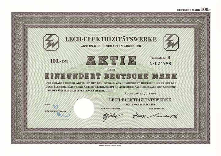 Lech-Elektrizitätswerke AG