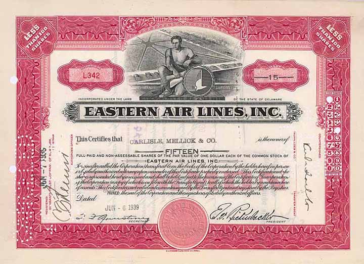 Eastern Air Lines, Inc.